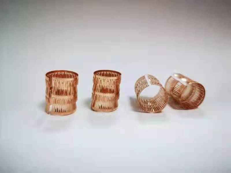 新能源汽車/EV car 充電樁專用紅銅鼓簧，斜簧，鍍銀